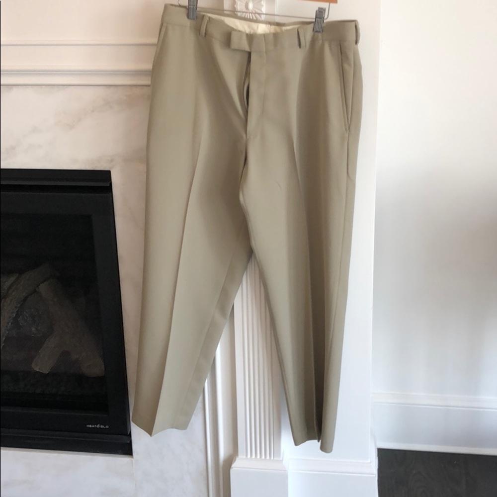 Khaki trousers
